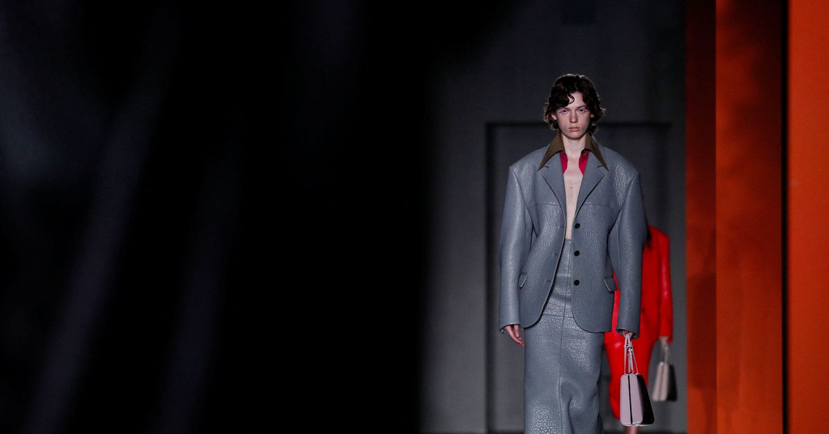 Prada brings blooming flowers to design at Milan Fashion Week