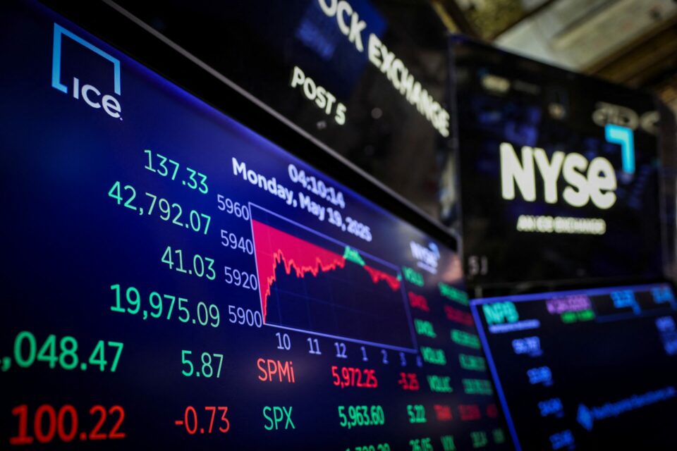 Wall Street Rotates Into Blue Chips as Dow Hits One-Month High and Chip Stocks Slide Again